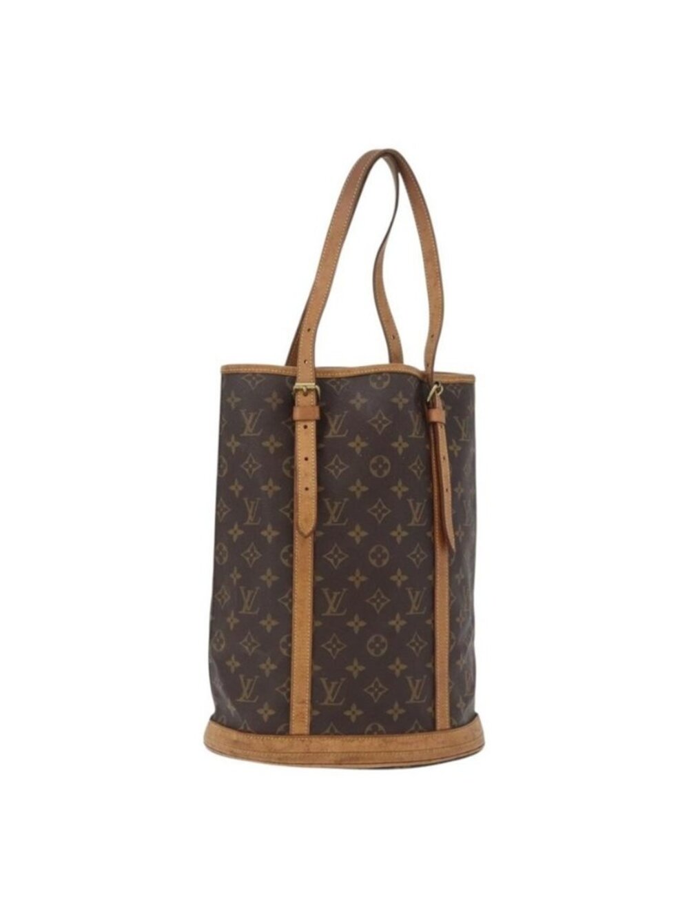 Authentic LOUIS VUITTON Monogram Bucket GM Shoulder Bag M42236 LV
